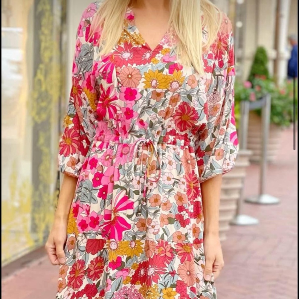 Liz and Honey MIDI length Dress. Size Medium. Brand New with Tags